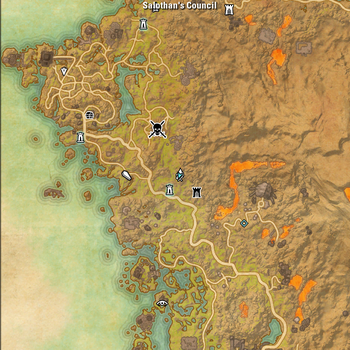 Ald'ruhn (Online) Map