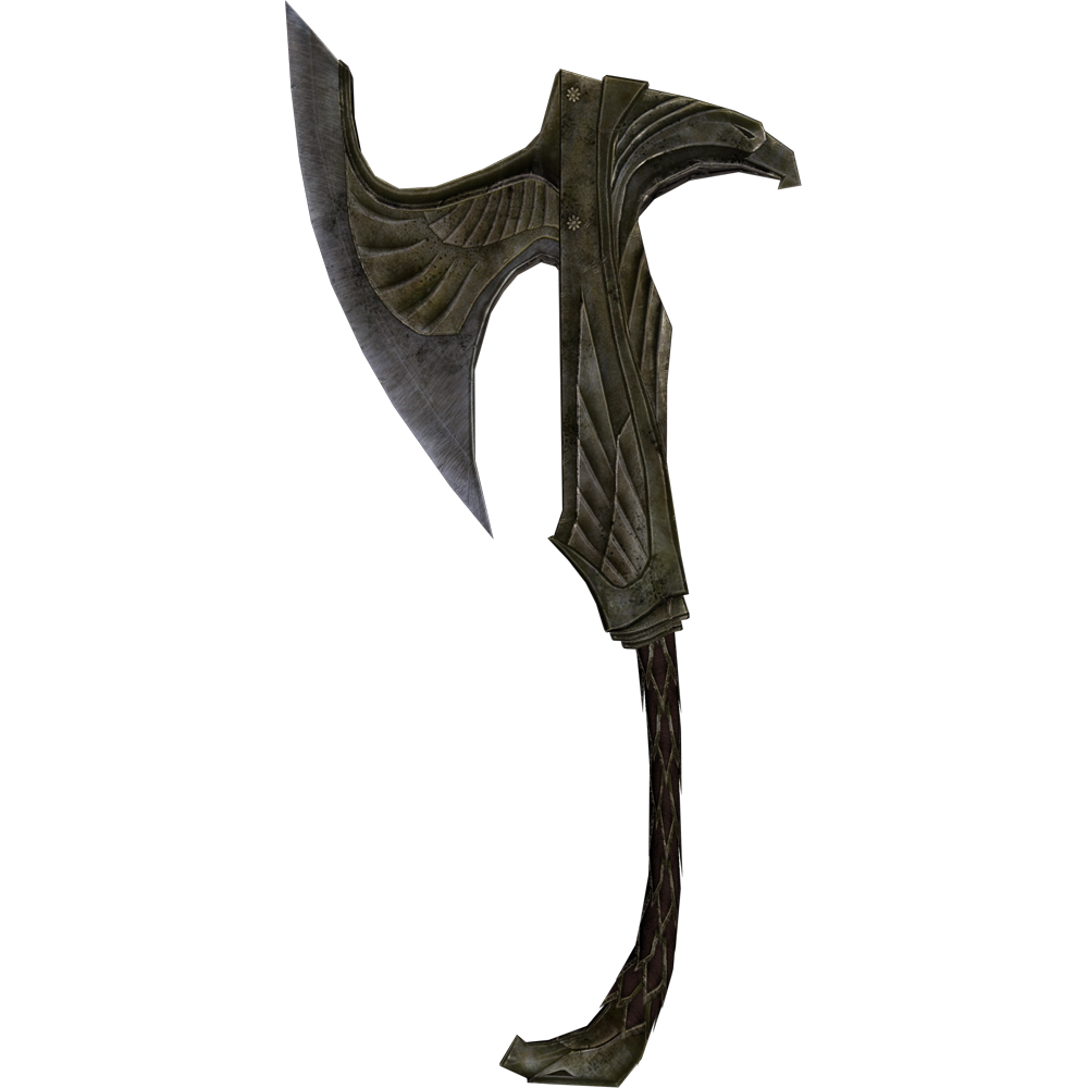 morrowind daedric battle axe id