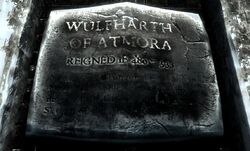 Wulfharth plaque Windhelm