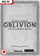 Oblivion 5th Anniversary PC Cover