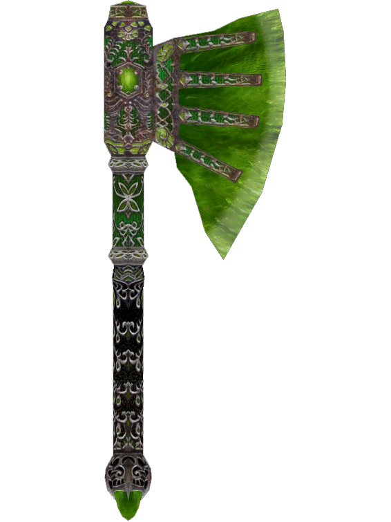 glass war axe