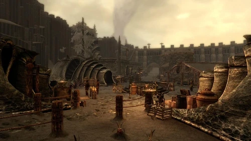 Вароніна Скала, месца прыбыцця на Салстхейм