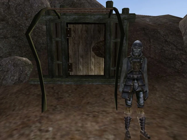 Вход в яичную шахту