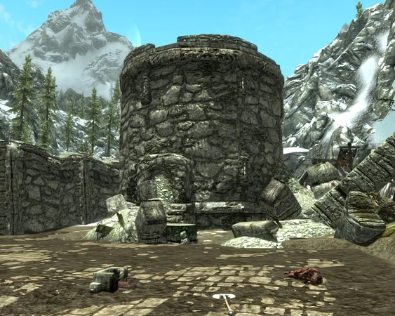 Башня на которой сидел Алдуин