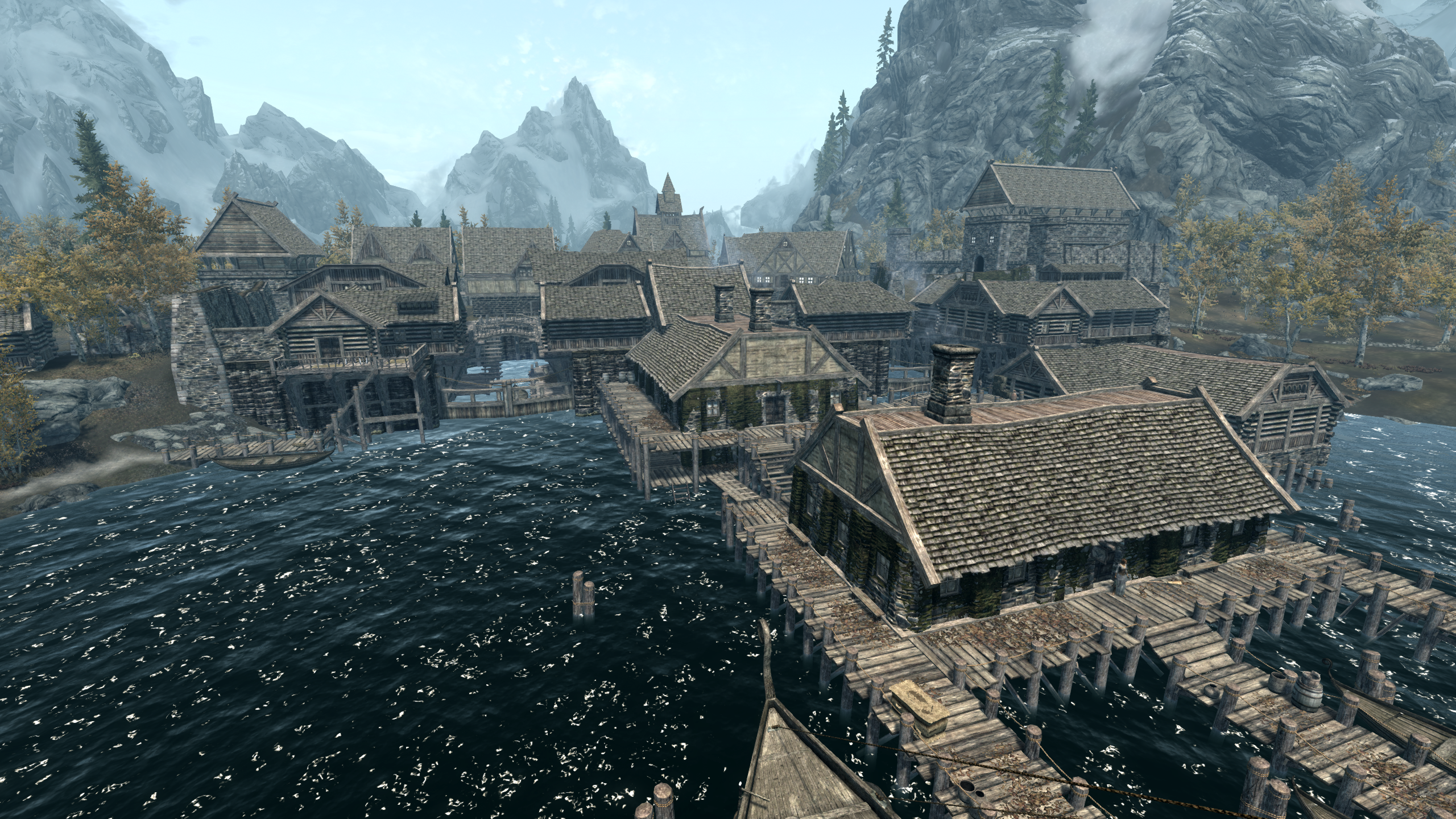 skyrim cities and towns