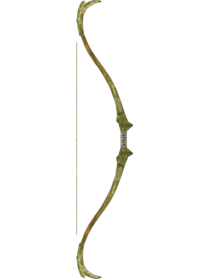 Elven bow. Elven bow. Волшебный лук для эльфов. Магический лучник. Лук 3д модель.
