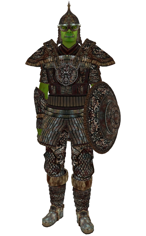 oblivion orcish armor