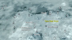 Скайрим осколки этерия где искать карта