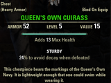 Queen's Own Cuirass