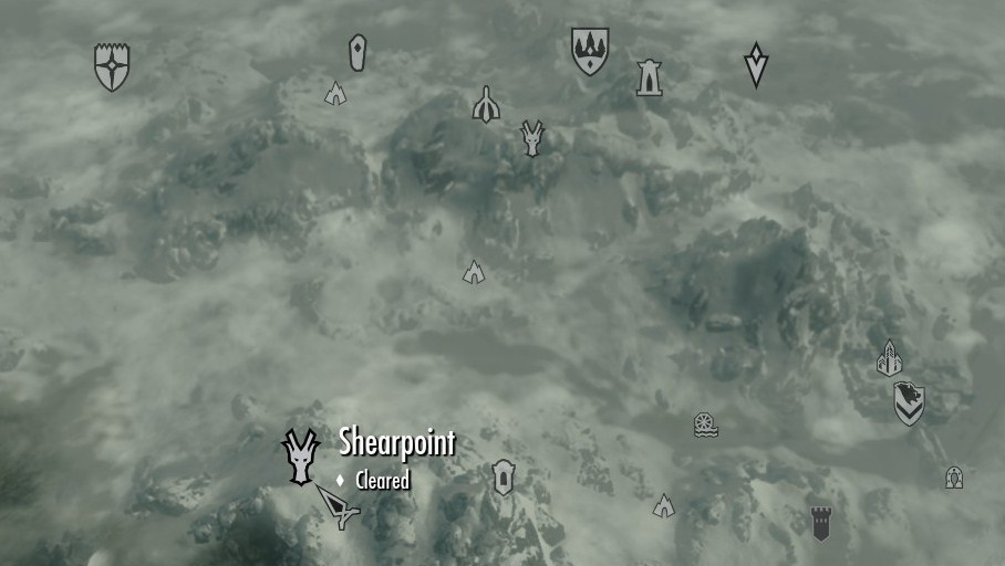 Dragon Wall Locations Skyrim Shearpoint | Elder Scrolls | Fandom