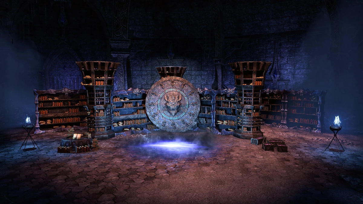 Coldharbour Arcanaeum Furnishing Pack Elder Scrolls Fandom
