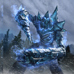 Frost Atronach card art