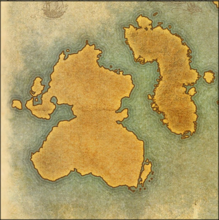 Map Of Summerset Isles Summerset Isles (Online) | Elder Scrolls | Fandom