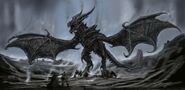 Art conceptuel d'Alduin.