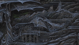 skyrim стена алдуина
