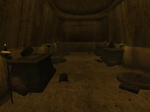 Interieur van de tombe