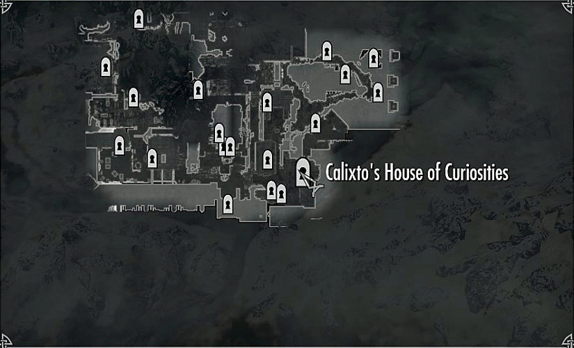 Calixto's House of Curiosities, Elder Scrolls