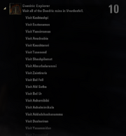 Daedric Explorer Achievement - Page 1