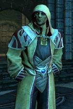 Quaranir, een lid van de Orde in Skyrim