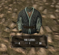 Fine Clothes | Elder Scrolls | Fandom