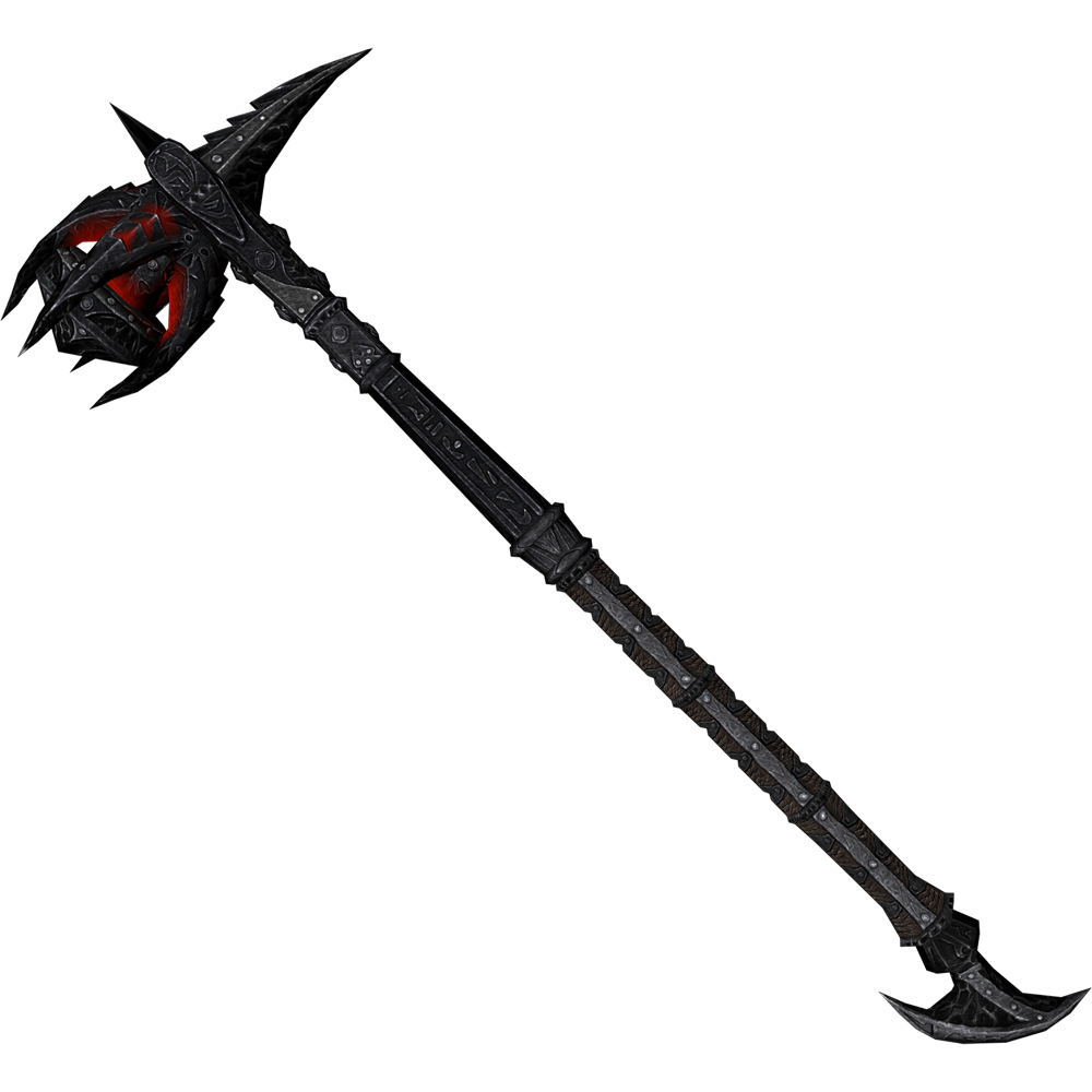 Даэдрический меч ("Daedric Sword"). Даэдрический молот. Даэдрический боевой молот. Молот даэдра.