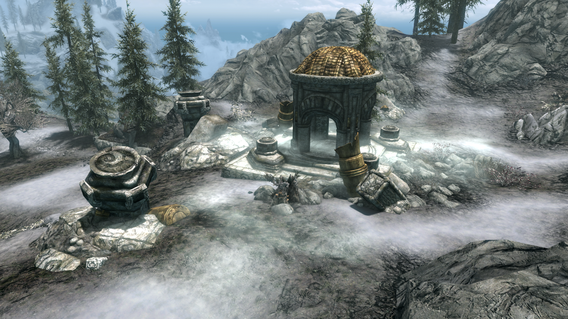 skyrim shrine of peryite location