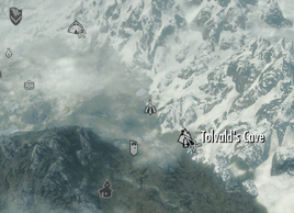 Tolvald's Cave Map