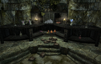 Room with spell tomes.