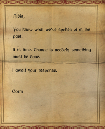 Gorm's Letter