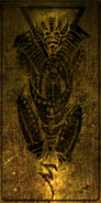 Fresco representando a Sotha Sil en Morrowind