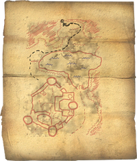 Fort Neugrad Treasure Map