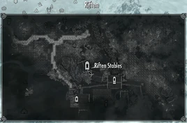 Riften Stables MapLocation