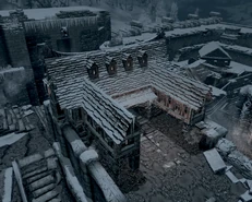 Arentino residence exterior view at night