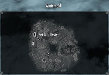 Winterhold kraldars house