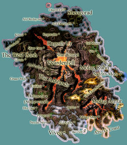 Vvardenfell Map - The Elder Scrolls Online: Morrowind (ESO)