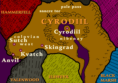 how to travel to cyrodiil