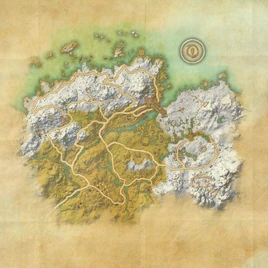 Western Skyrim Map
