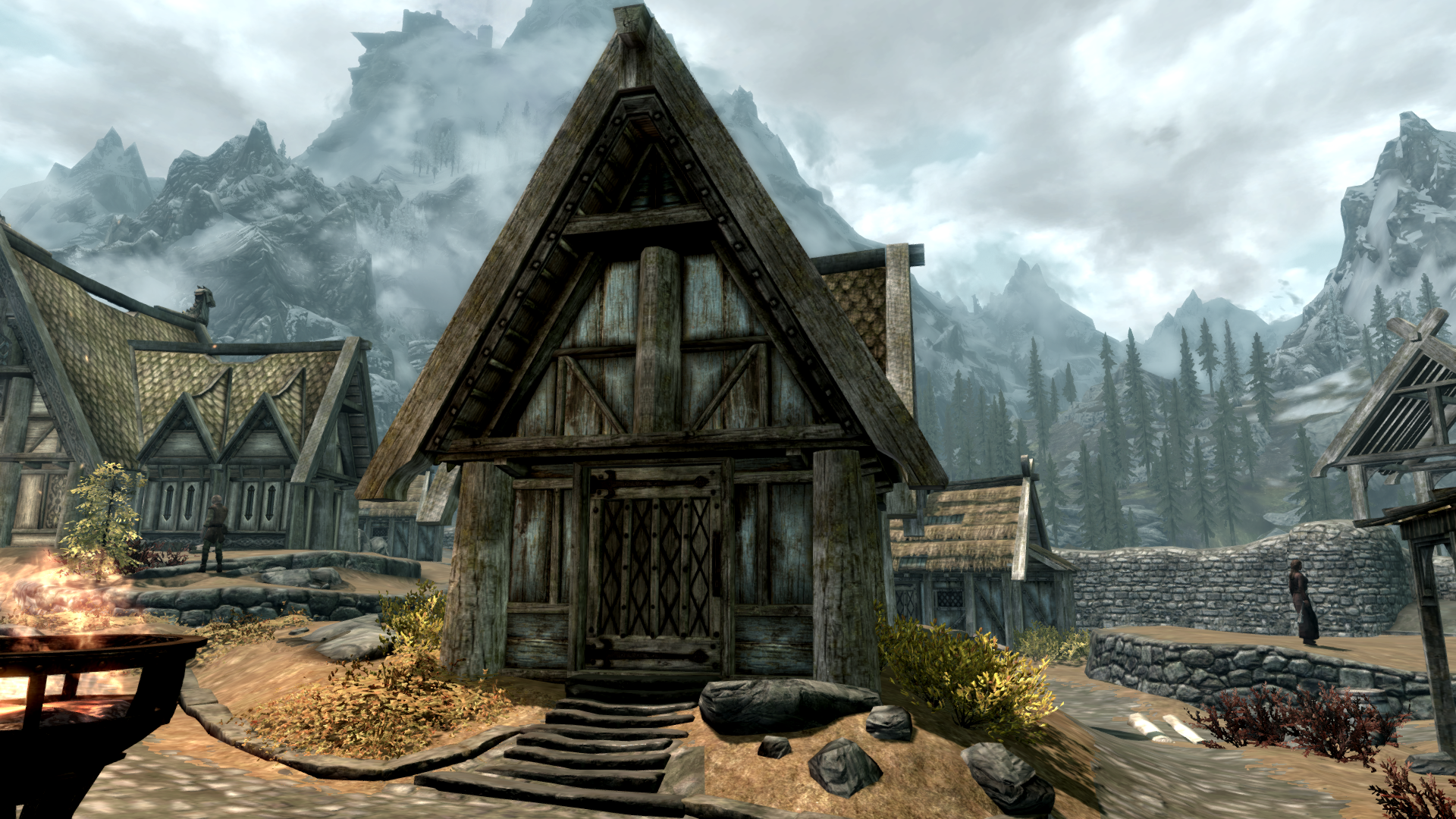 Skyrim Book Nook [Breezehome for your Bookshelf] 