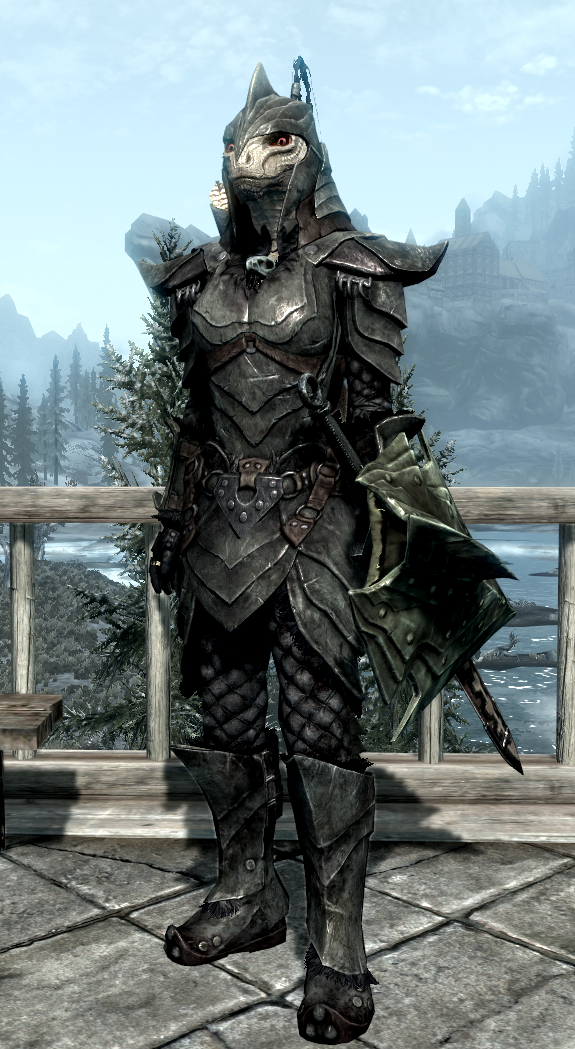 skyrim orcish armor