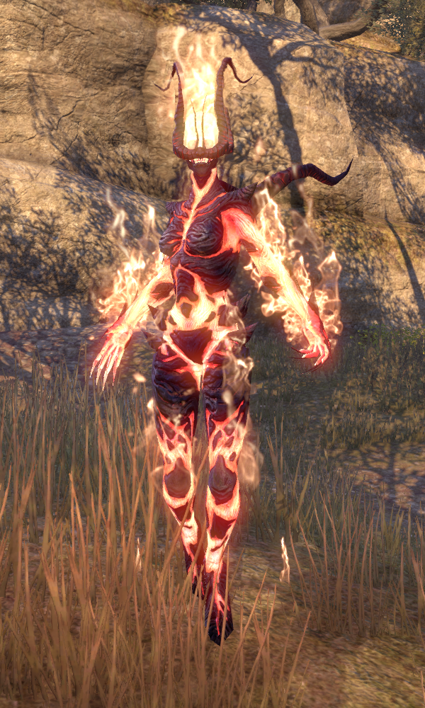 Flame Atronach is a Daedra that appear in The Elder Scrolls Online. 