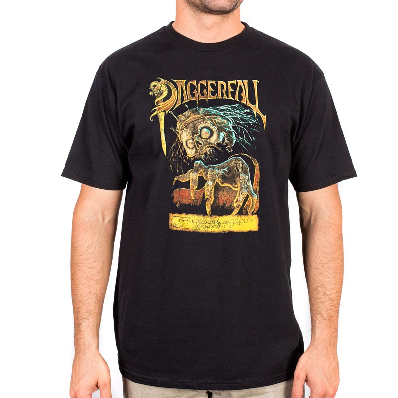 Daggerfall Boxart T-Shirt | Elder Scrolls | Fandom