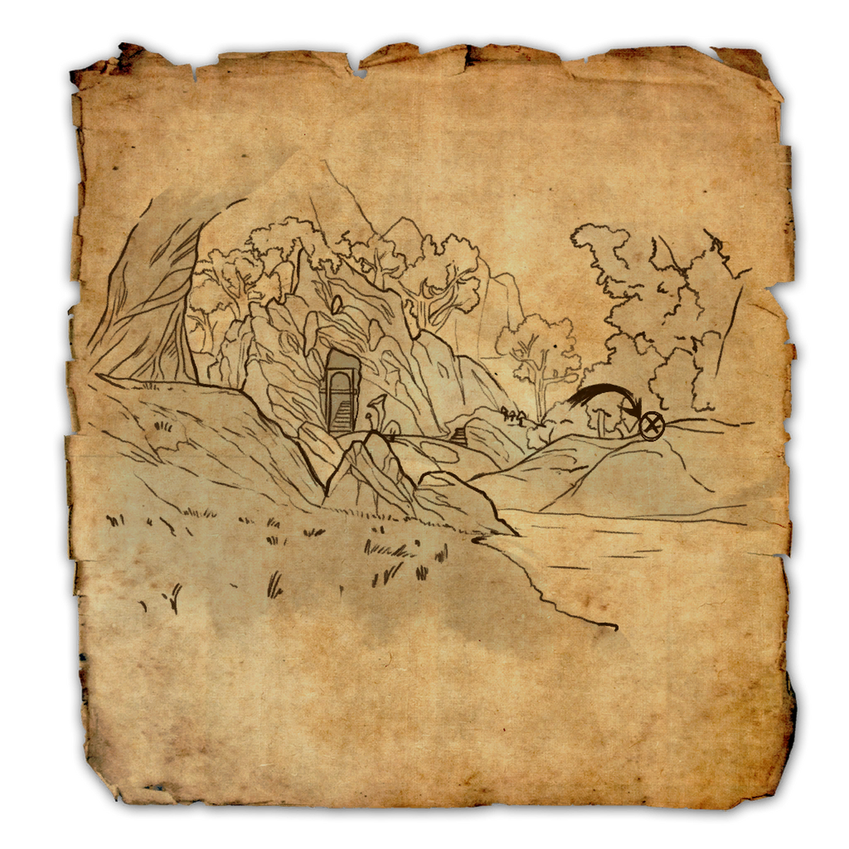 Eso Deshaan Treasure Map 4 Deshaan Treasure Map Iv | Elder Scrolls | Fandom