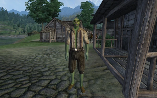 Узул гро-Грулам в полный рост в одежде