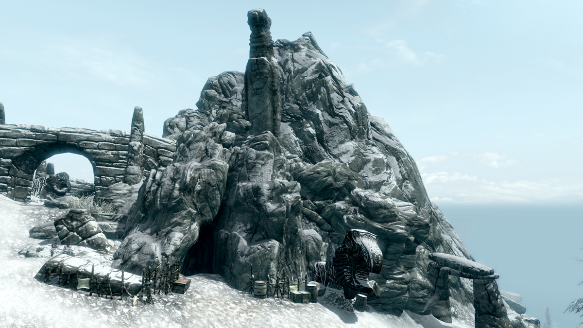 Skyrim Dragonborn: Castle Karstaag Ruins - , The Video Games Wiki