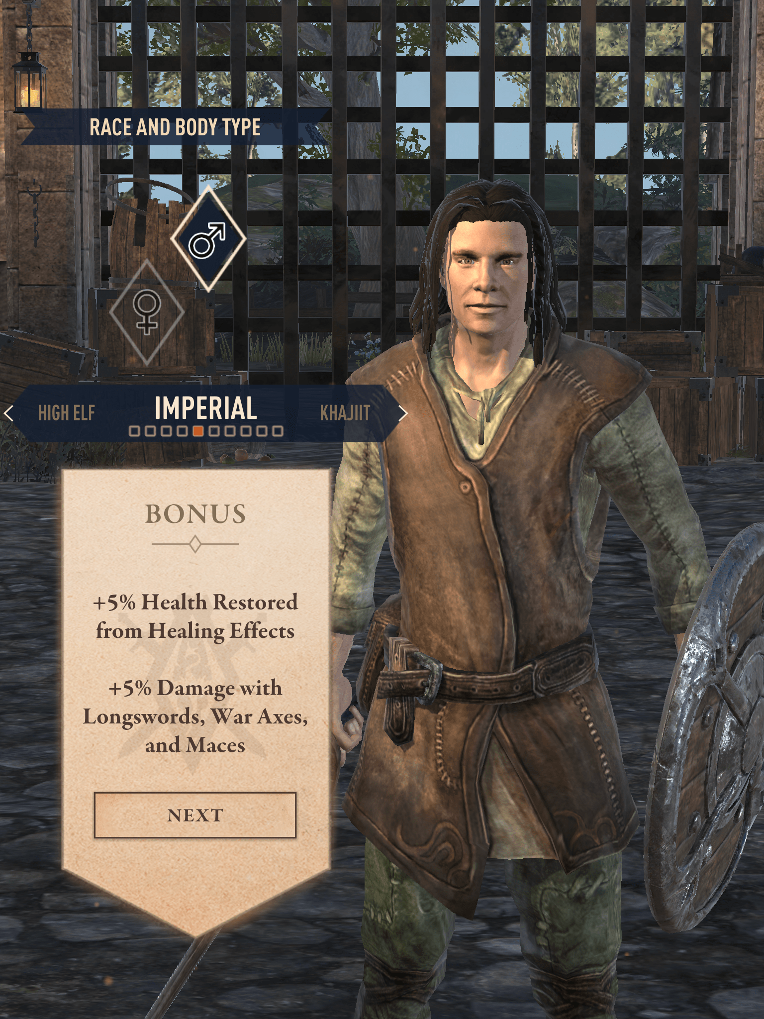 skyrim special edition better character creation