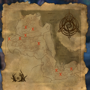 Eso Psijic Map Of Summerset Psijic Map Of Morrowind And Skyrim | Elder Scrolls | Fandom