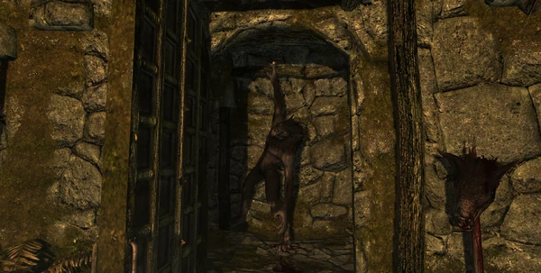 Место расправы над оборотнями