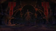 Statue of Malacath in Ashurnibibi, Vvardenfell in The Elder Scrolls Online: Morrowind