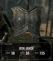 Un esempio di armatura pesante, la 