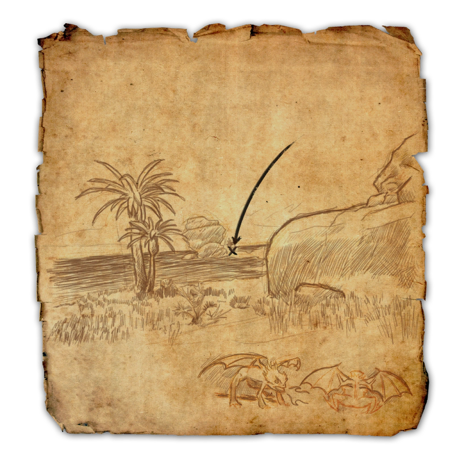 Hew S Bane Treasure Map Hew's Bane Treasure Map I | Elder Scrolls | Fandom